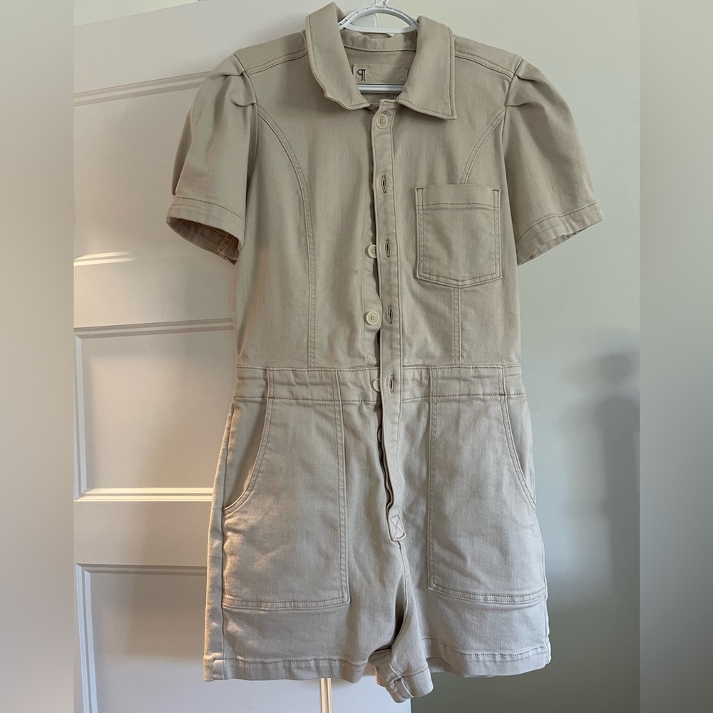 The Knit Utility Romper by Pilcro- never worn!